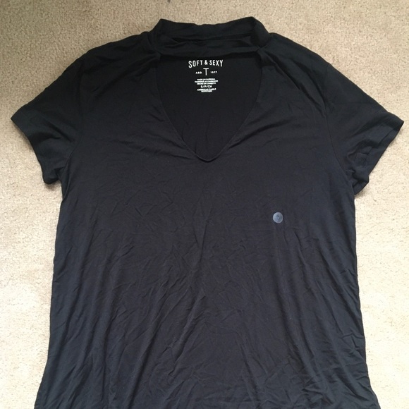 American Eagle choker t-shirt - Picture 2 of 3